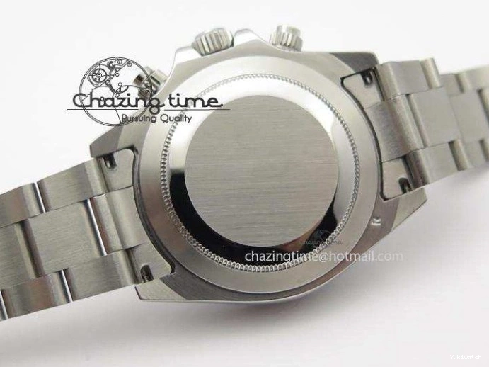 JF Sec@9 Bracelet Edition On Daytona A7750 Dial SS 116520 Black 0314